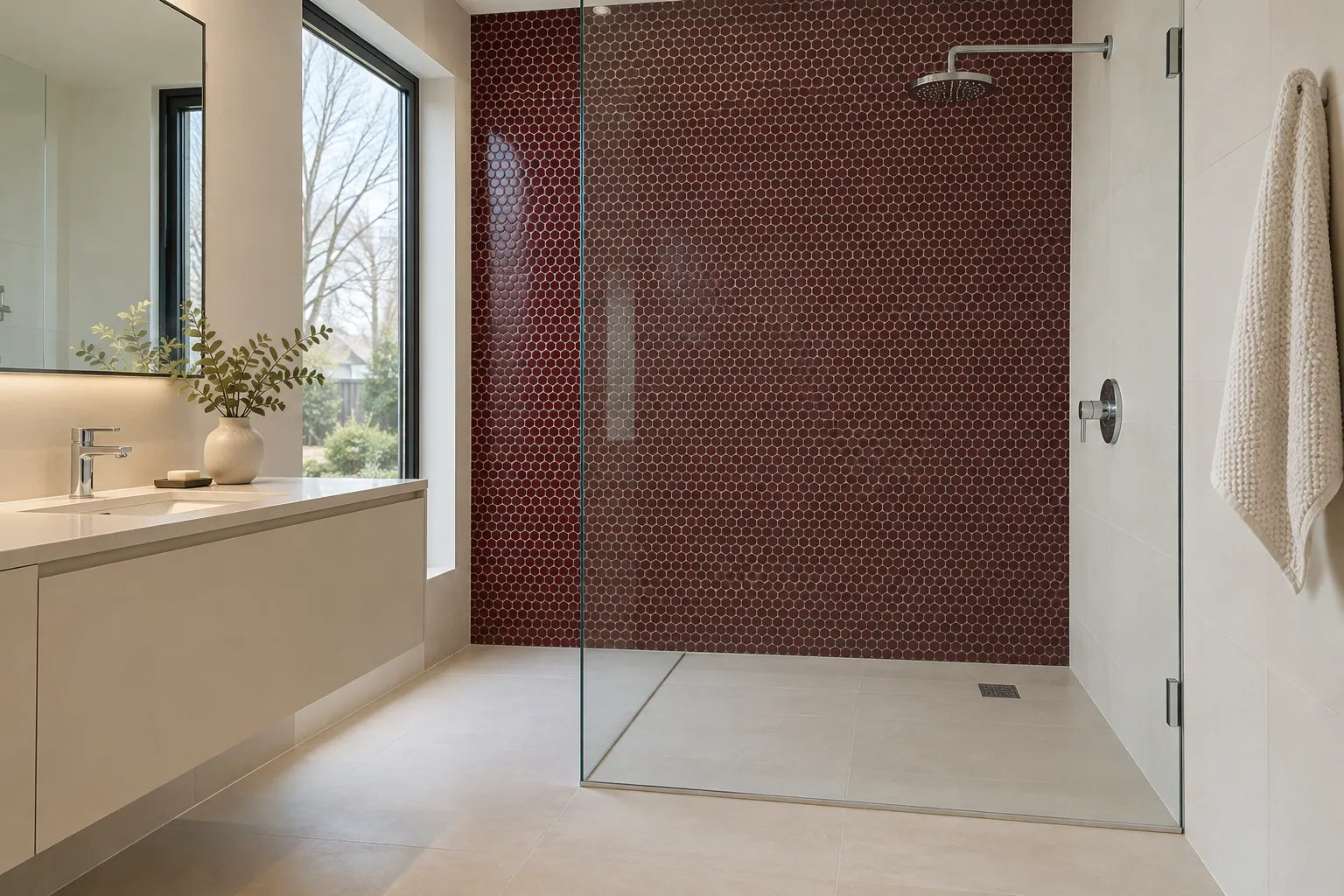 Bathroom remodeling work in Brampton, Ontario.