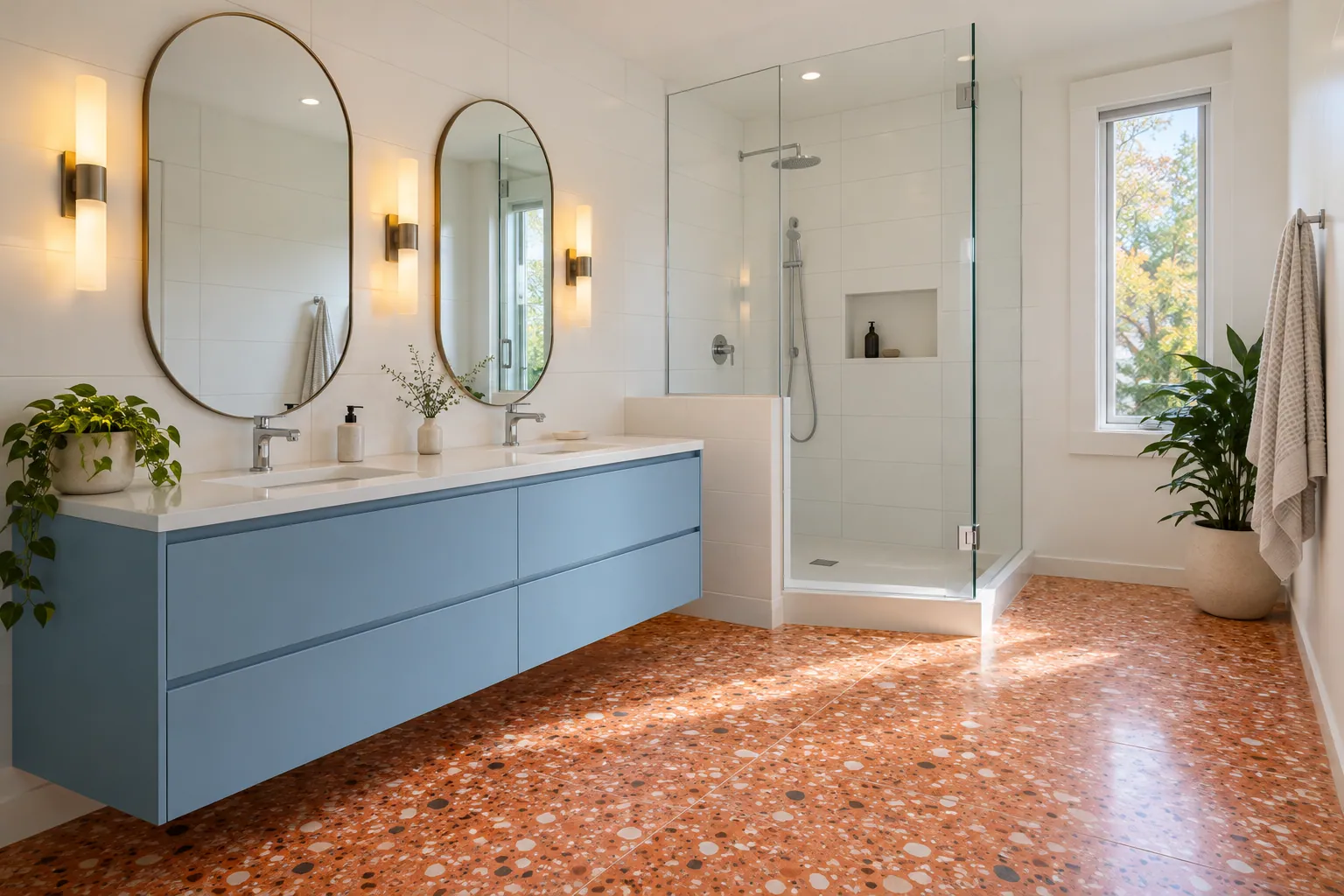 Bathroom tile and fixture improvements in Brampton, Ontario.