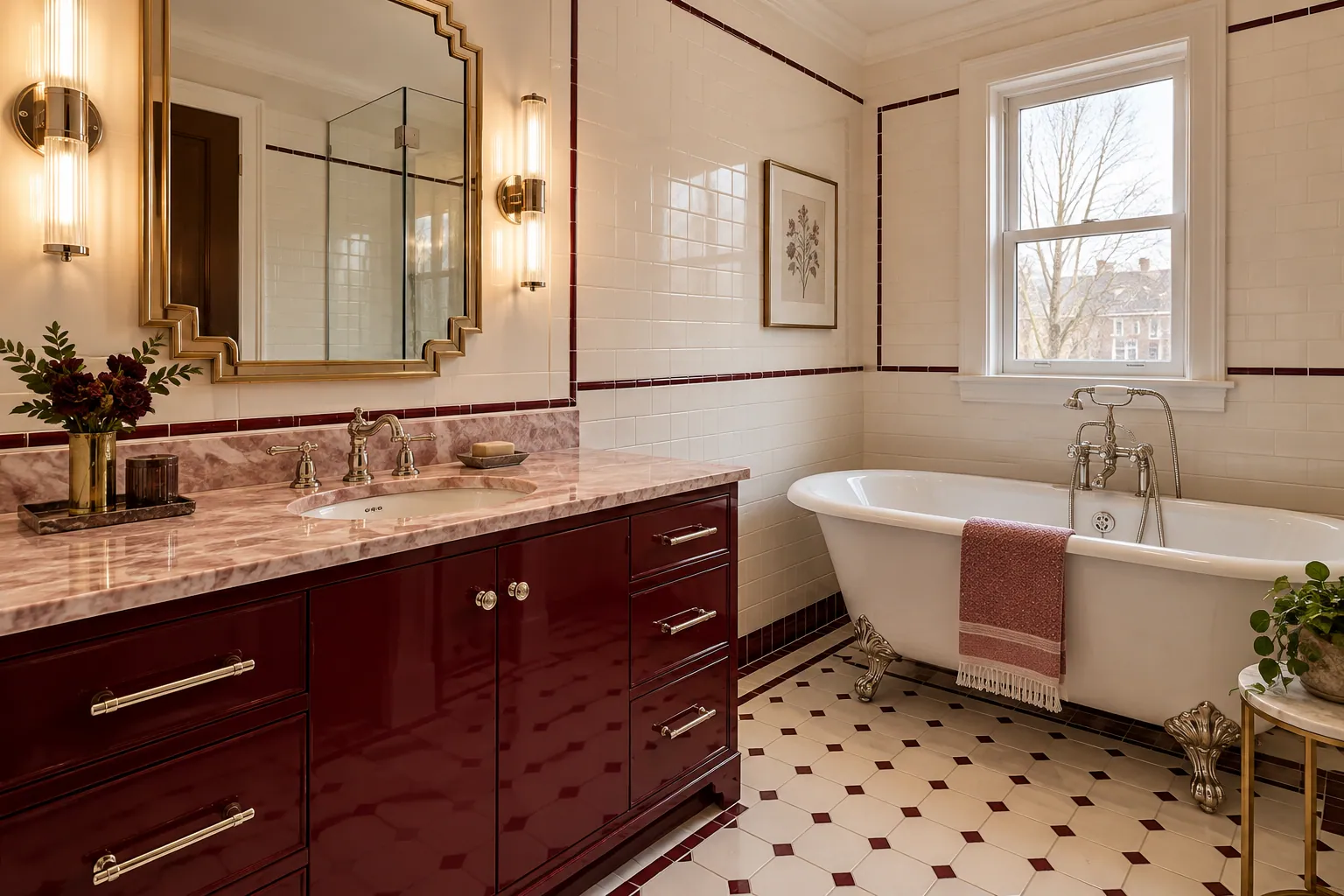 Residential bath renovation in Brampton, Ontario.