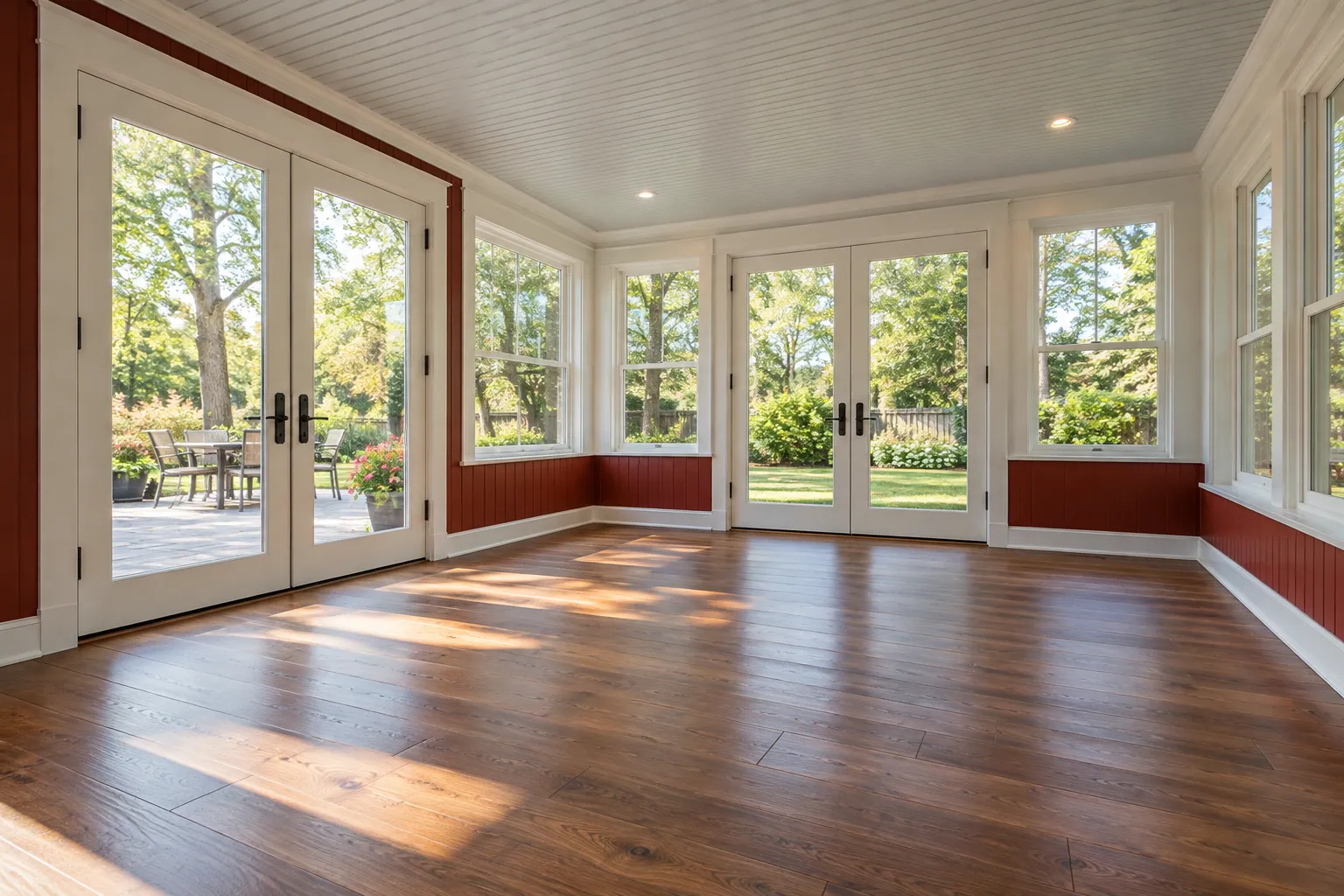 Flooring upgrades and finishing in Brampton, Ontario.