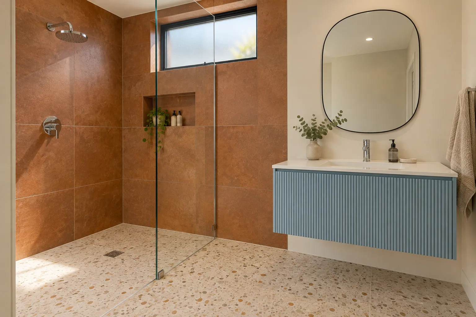 Bathroom remodeling project in Brantford, Ontario.