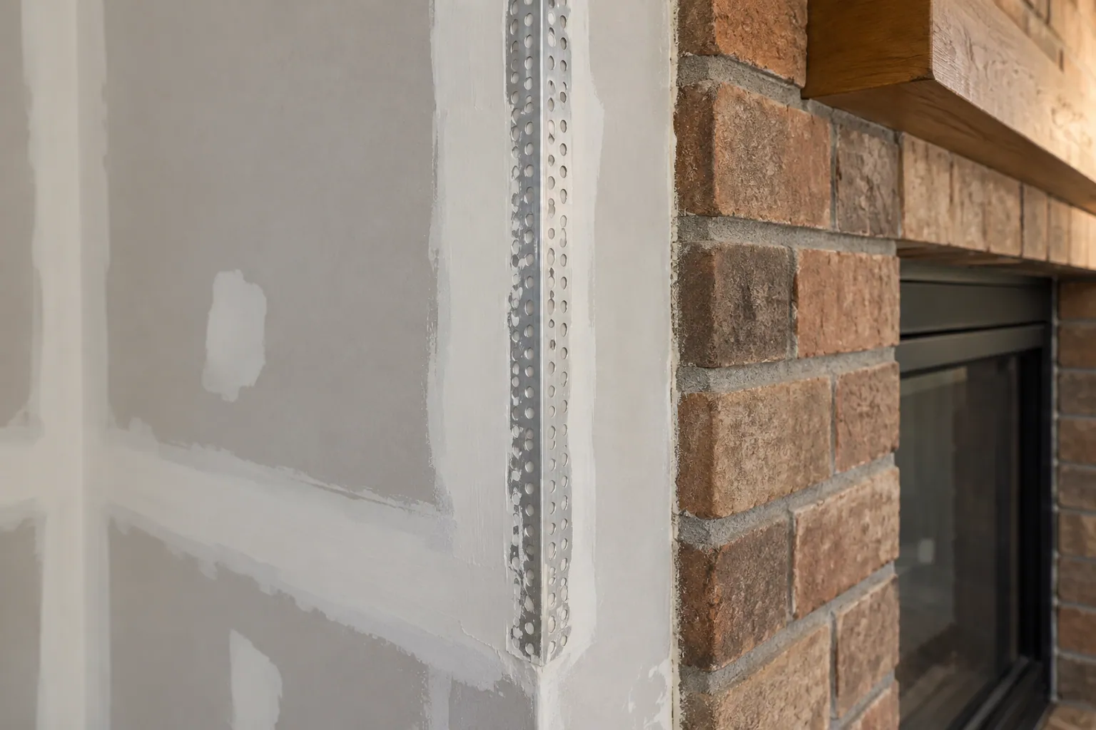 Taping and drywall finishing in Brantford, Ontario.