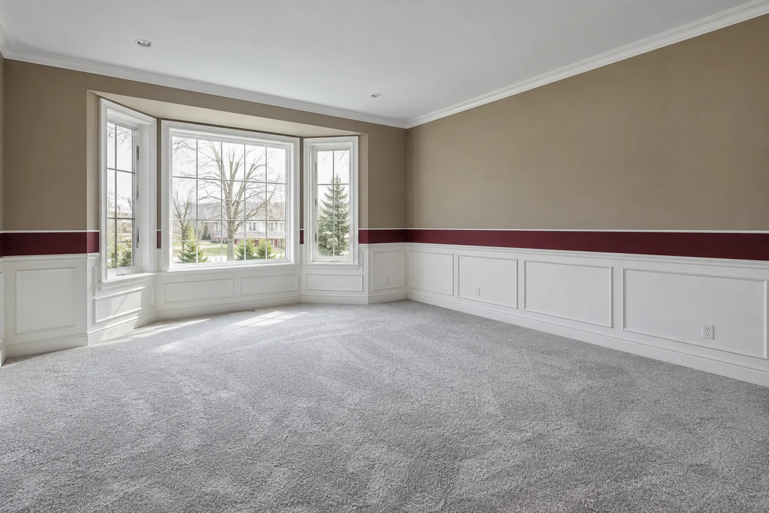 Interior painting and finish work in Brantford, Ontario.