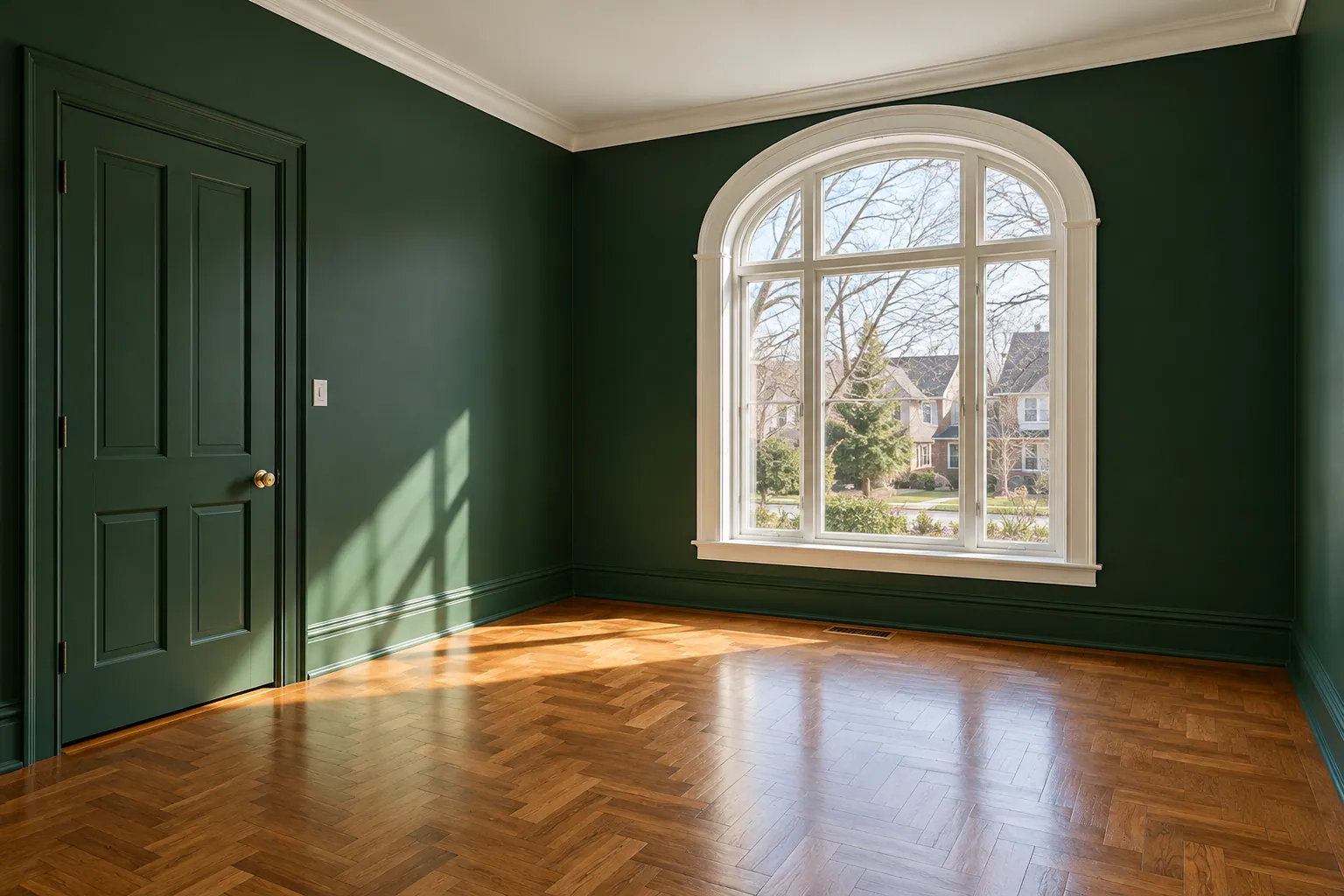 Residential paint preparation and finishing in Brantford, Ontario.
