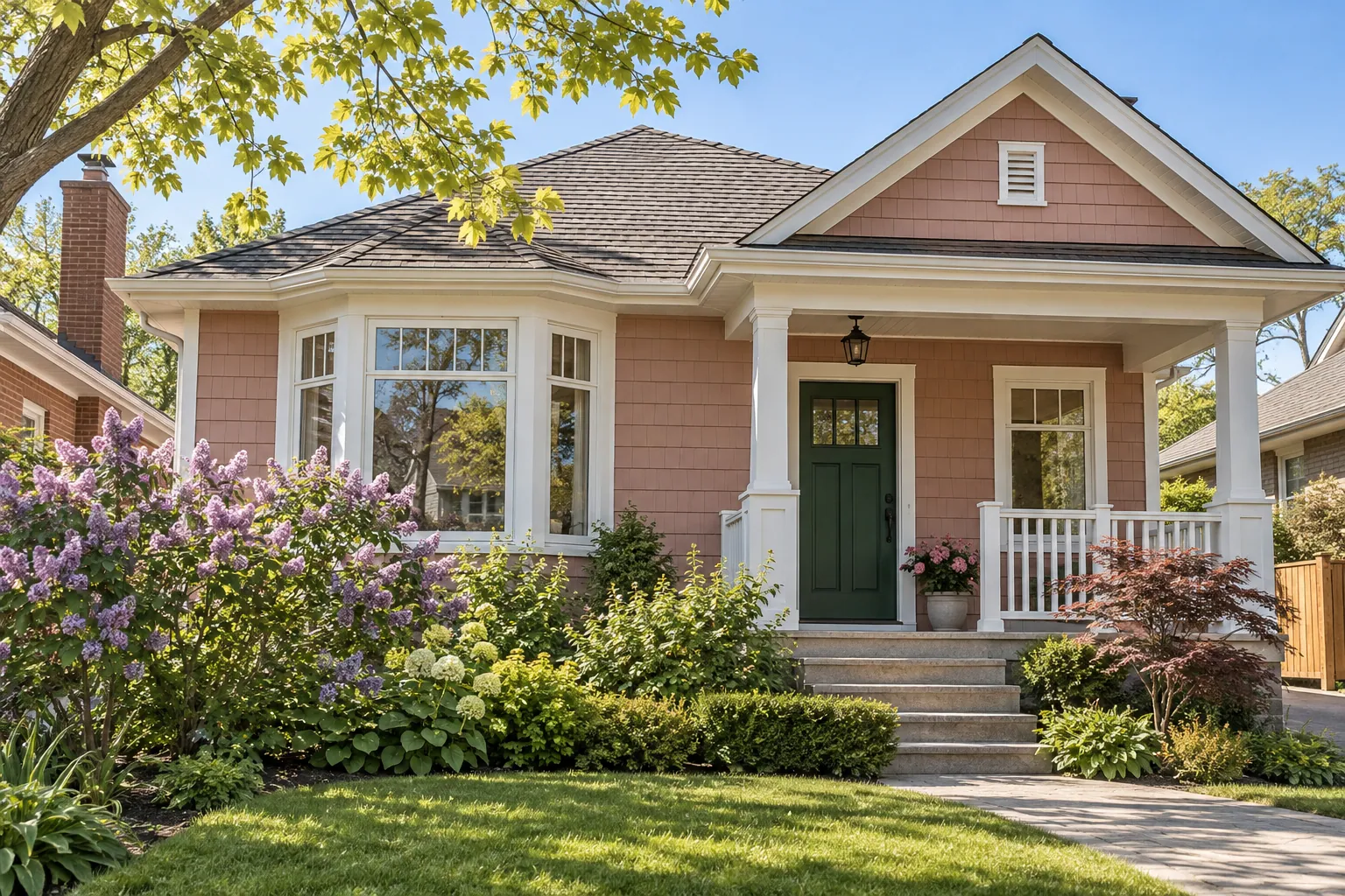 Exterior siding renovation in Brantford, Ontario.