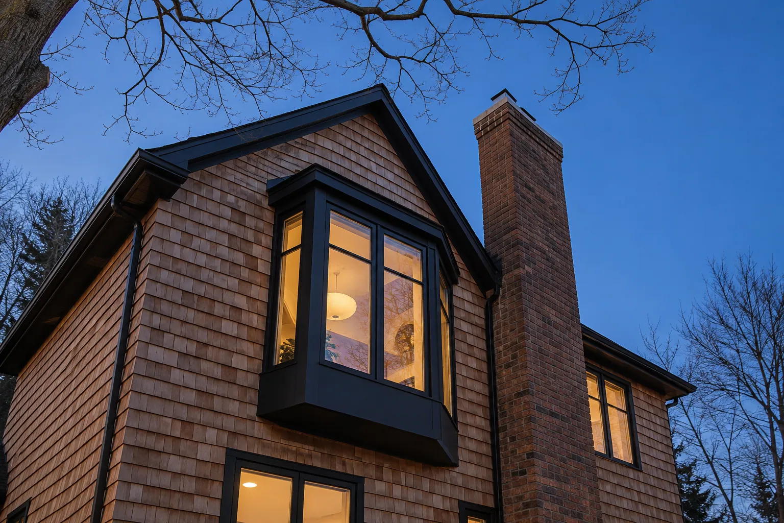 Exterior cladding updates in Brantford, Ontario.