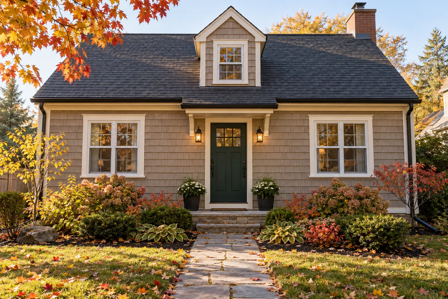 Siding and exterior improvements in Brantford, Ontario.