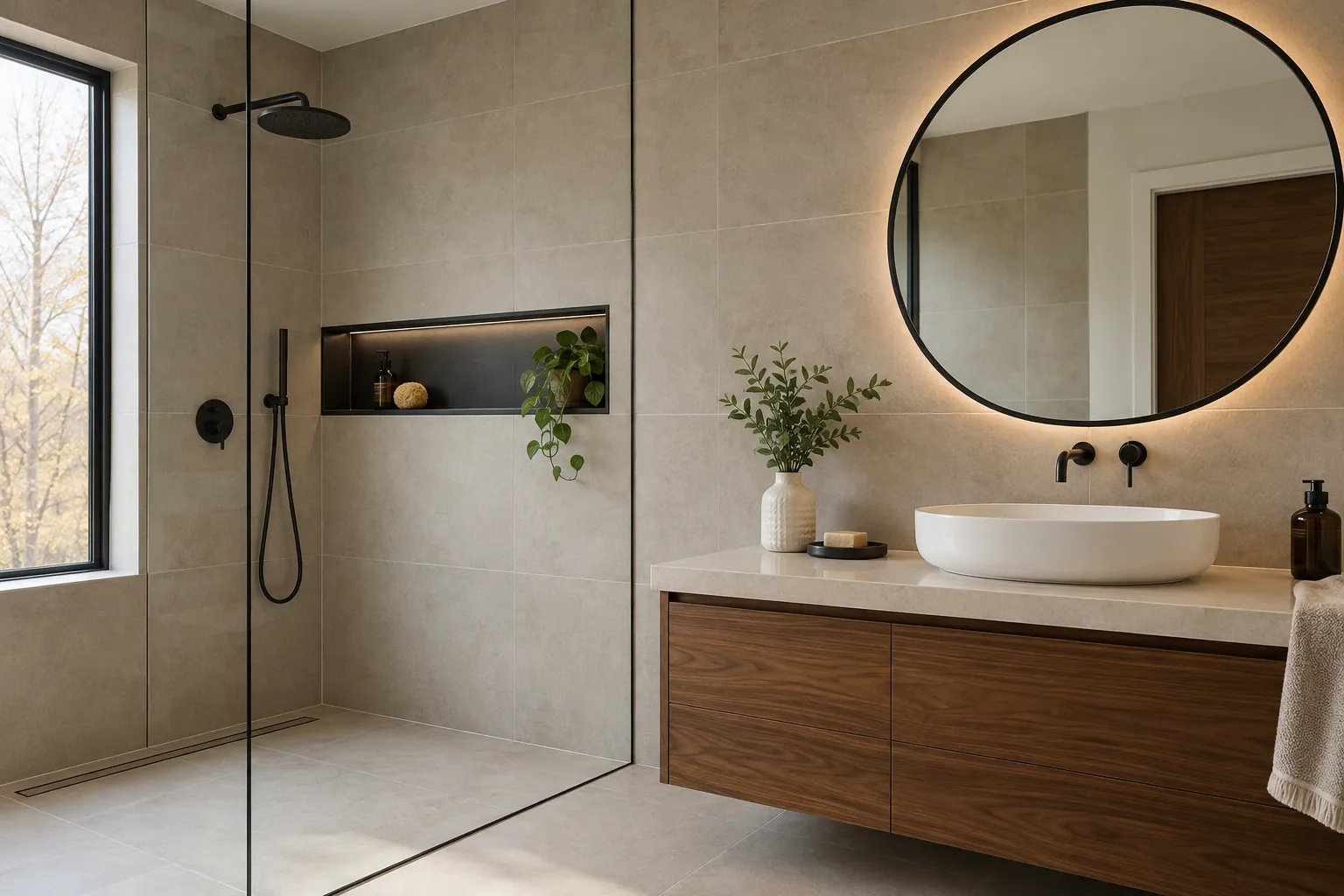 Tiling renovation and finishing in Brantford, Ontario.