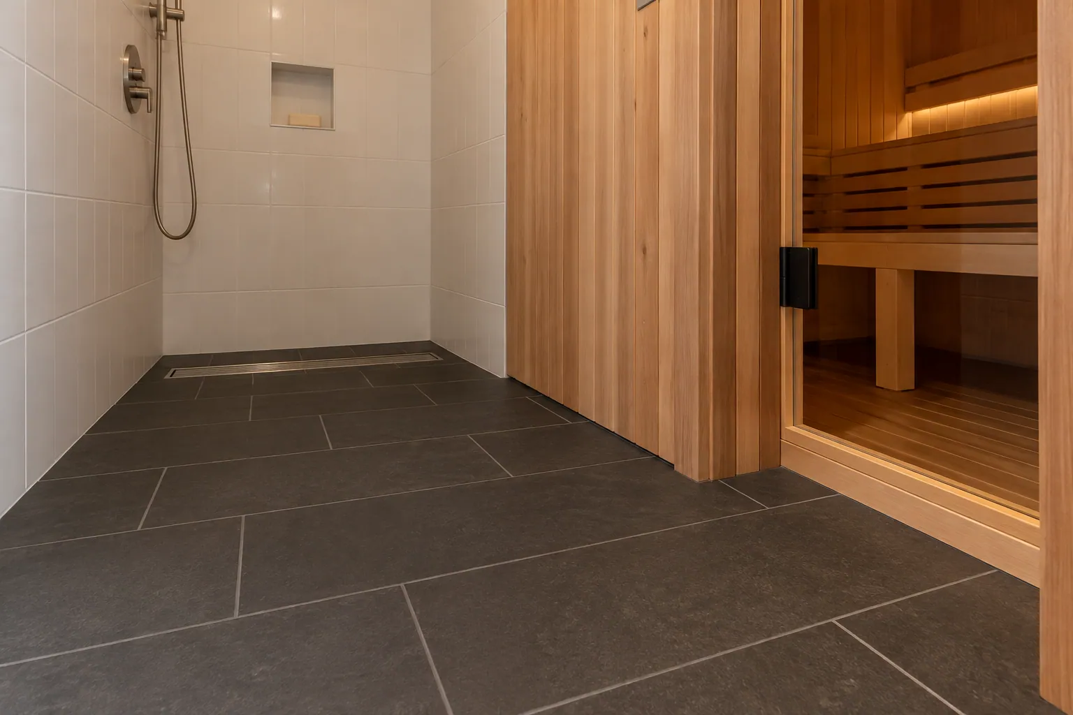 Tile contractor project in Brantford, Ontario.