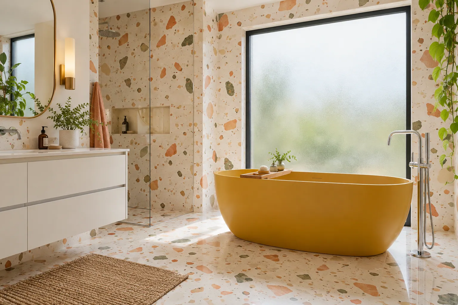Bathroom tile and fixture improvements in Burlington, Ontario.