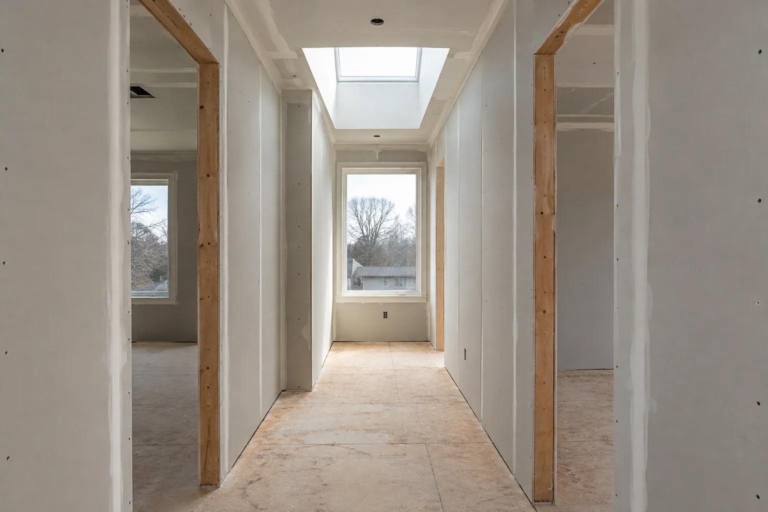 Drywall repair and finishing in Burlington, Ontario.