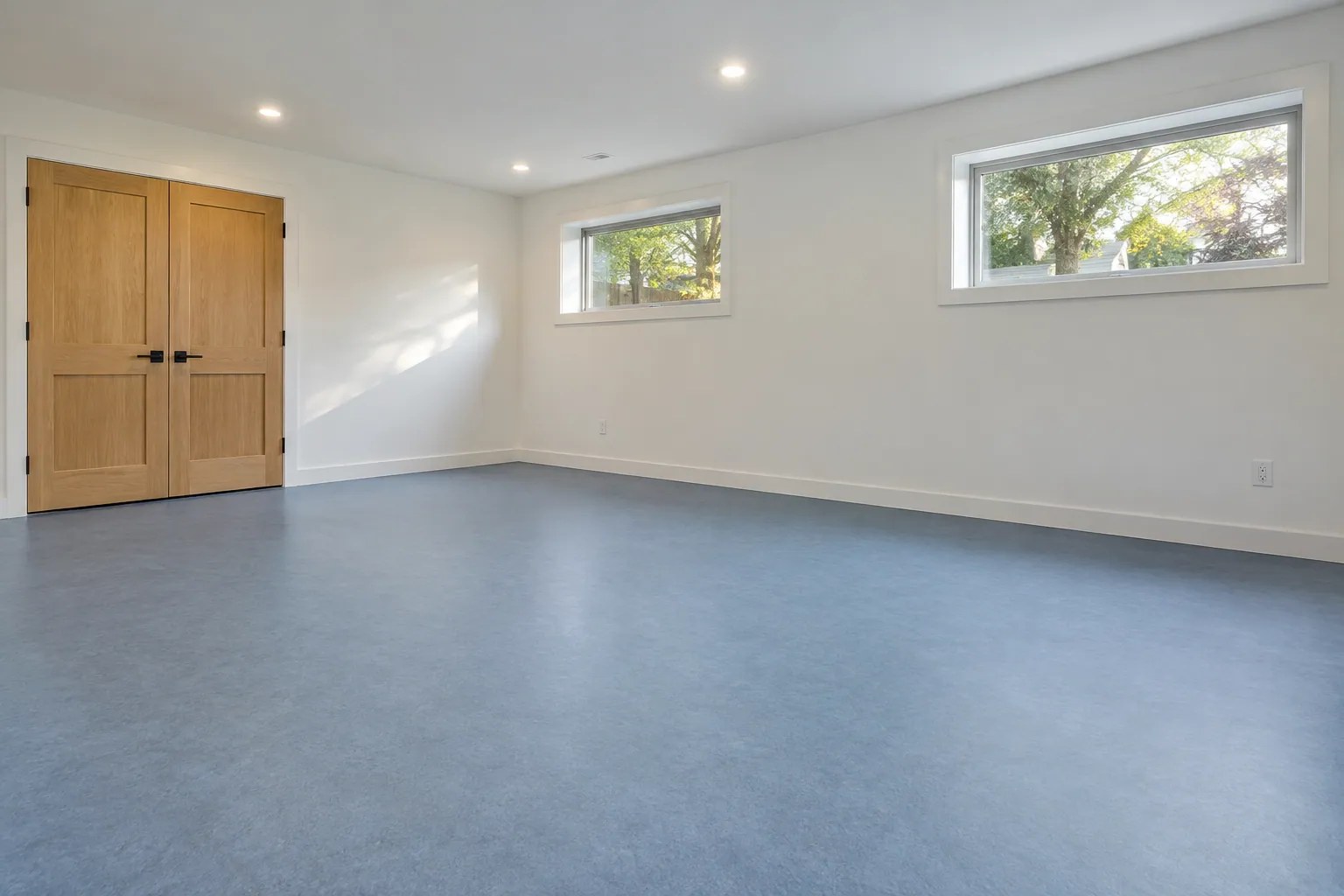 Residential flooring installation in Burlington, Ontario.