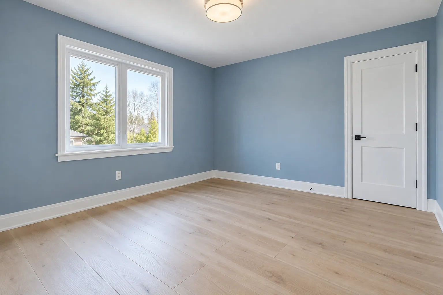 Interior painting and finish work in Burlington, Ontario.