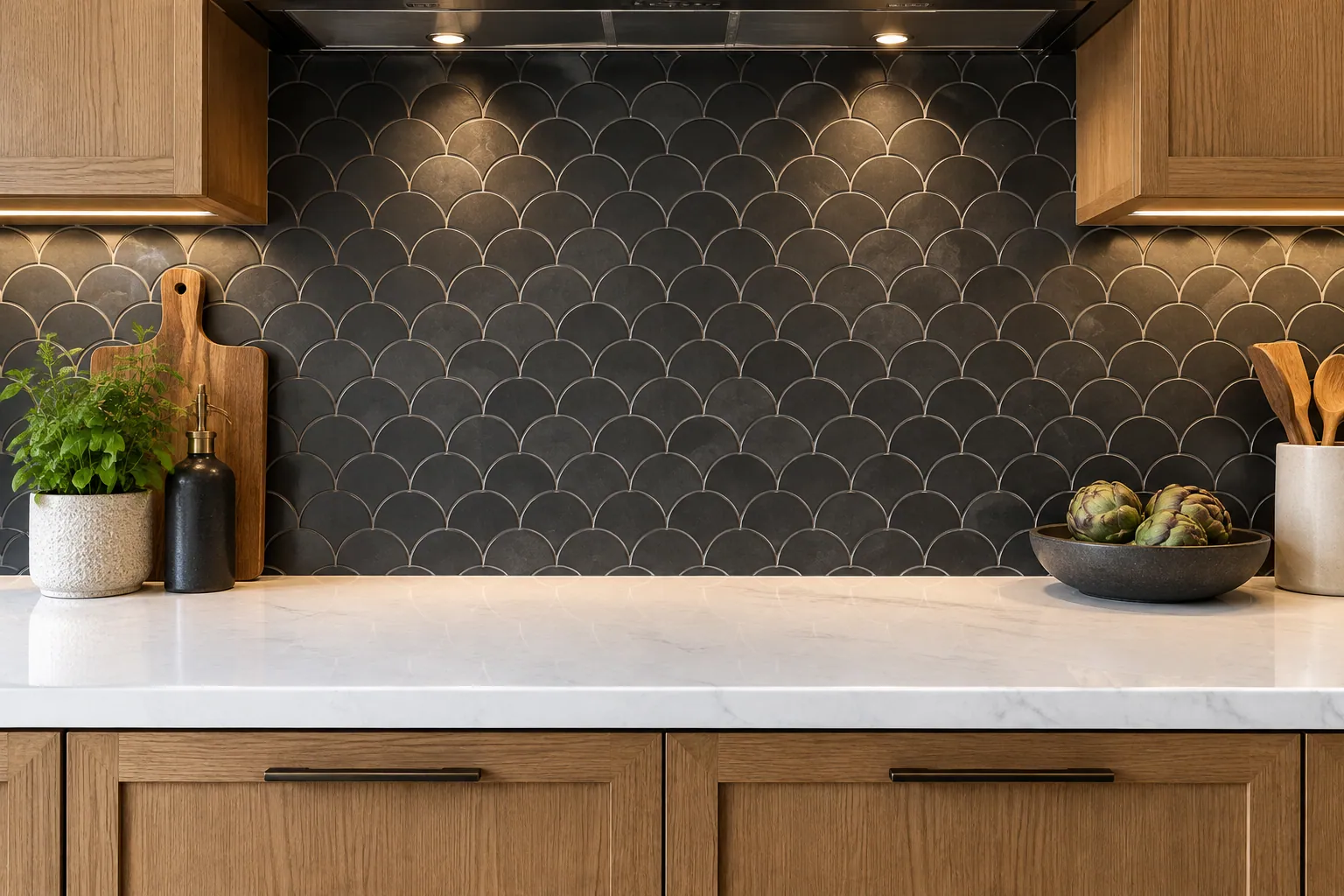 Residential tiling work in Burlington, Ontario.