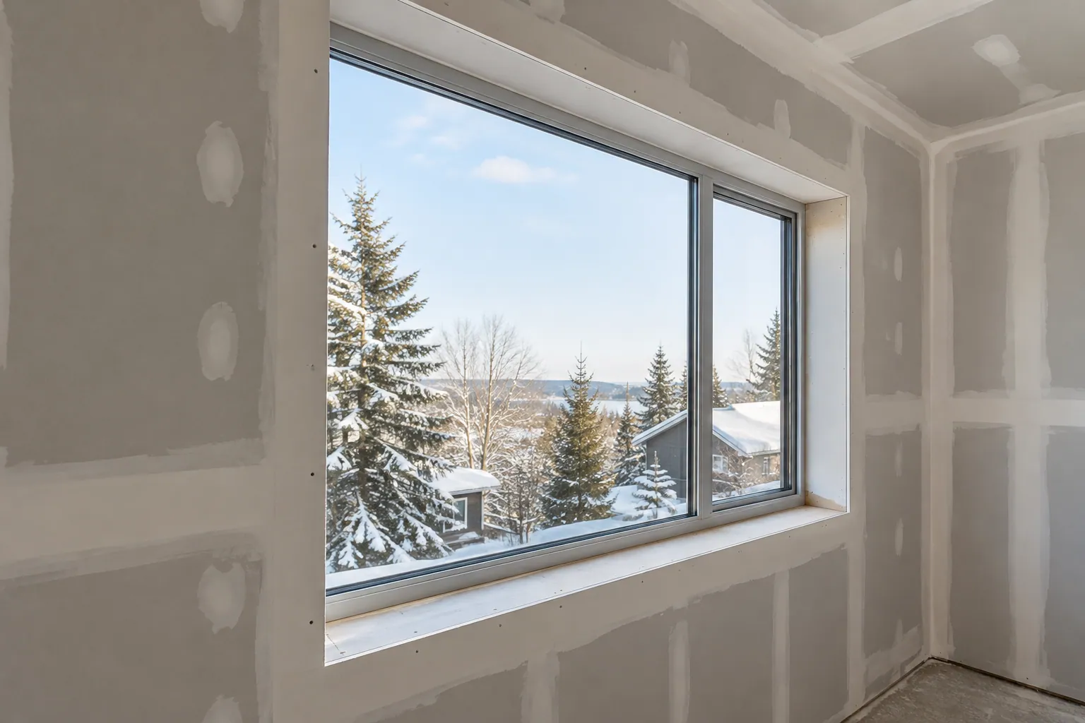 Drywall repair and finishing in Hamilton, Ontario.