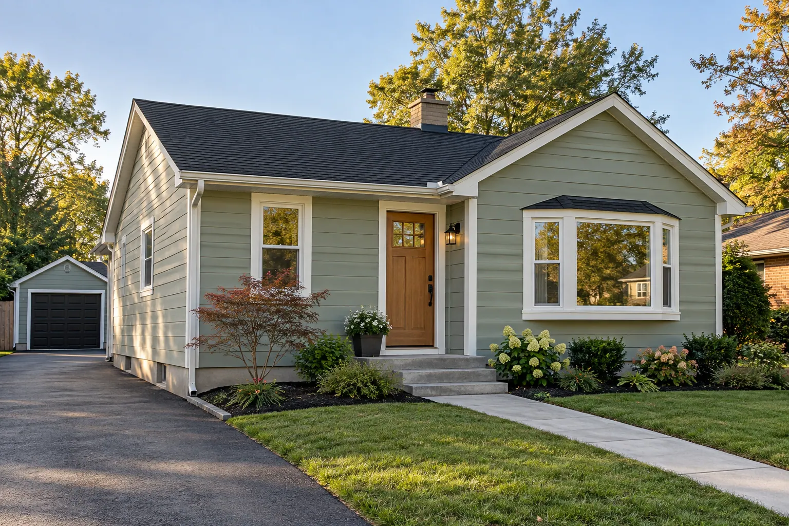 Siding installation project in Hamilton, Ontario.