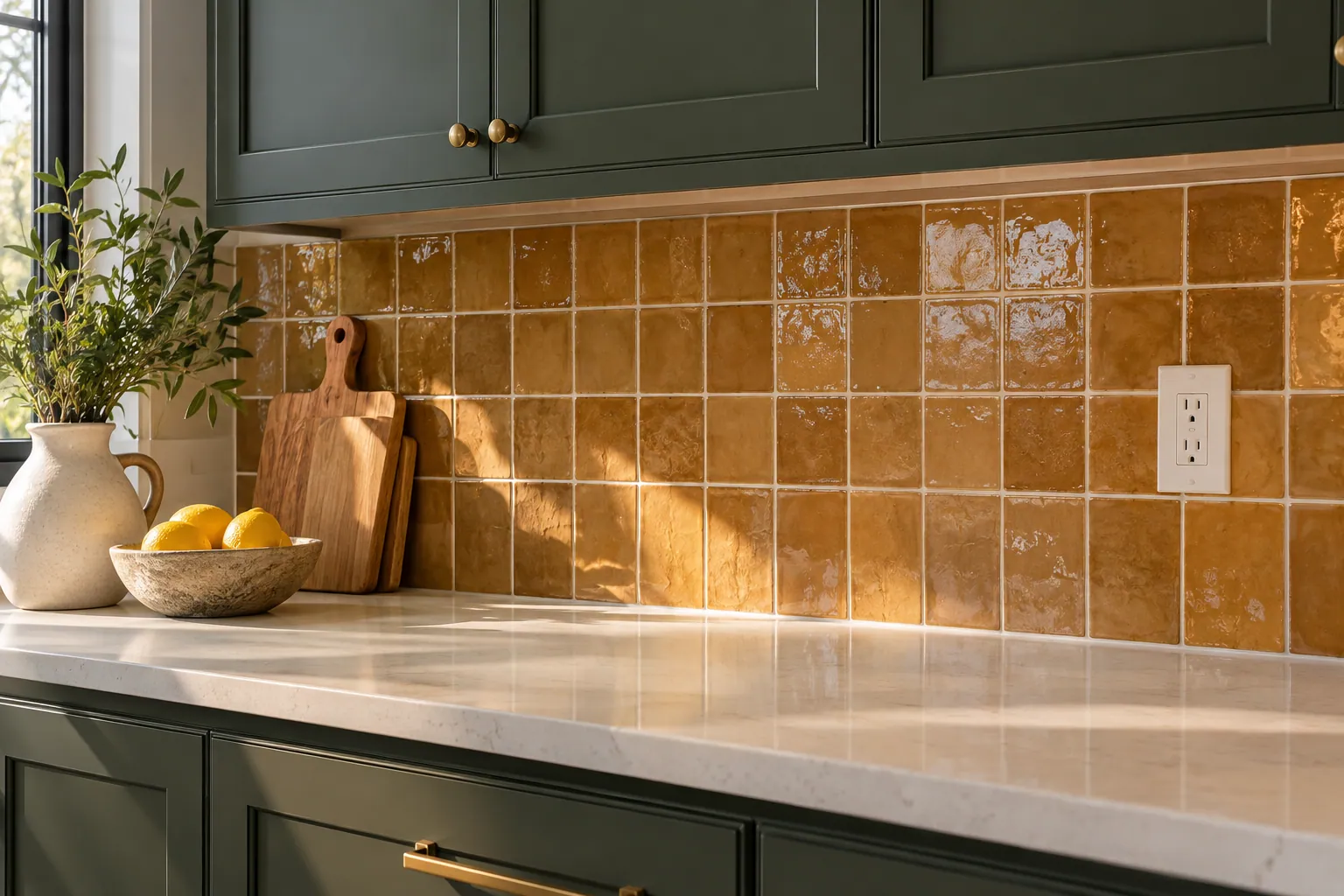 Residential tiling work in Hamilton, Ontario.