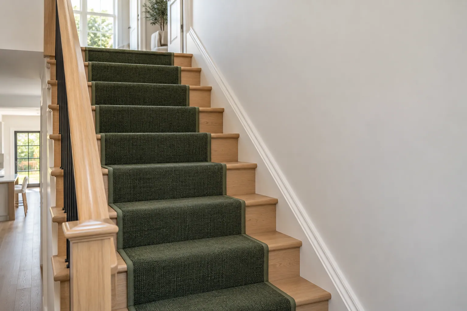 Flooring upgrades and finishing in Milton, Ontario.