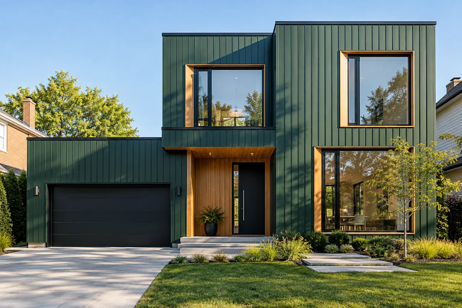 Residential siding replacement in Mississauga, Ontario.