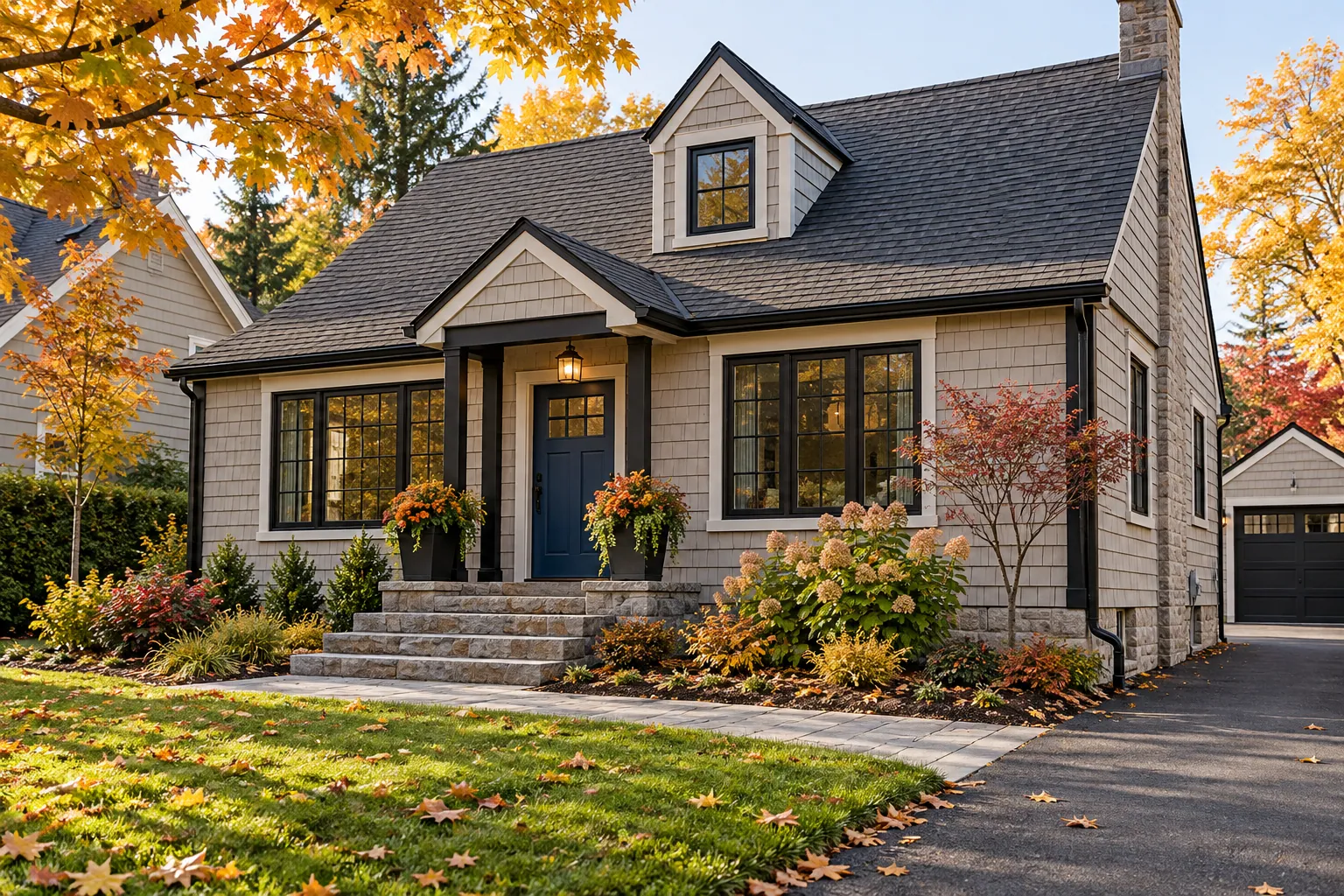 Siding installation project in Oakville, Ontario.