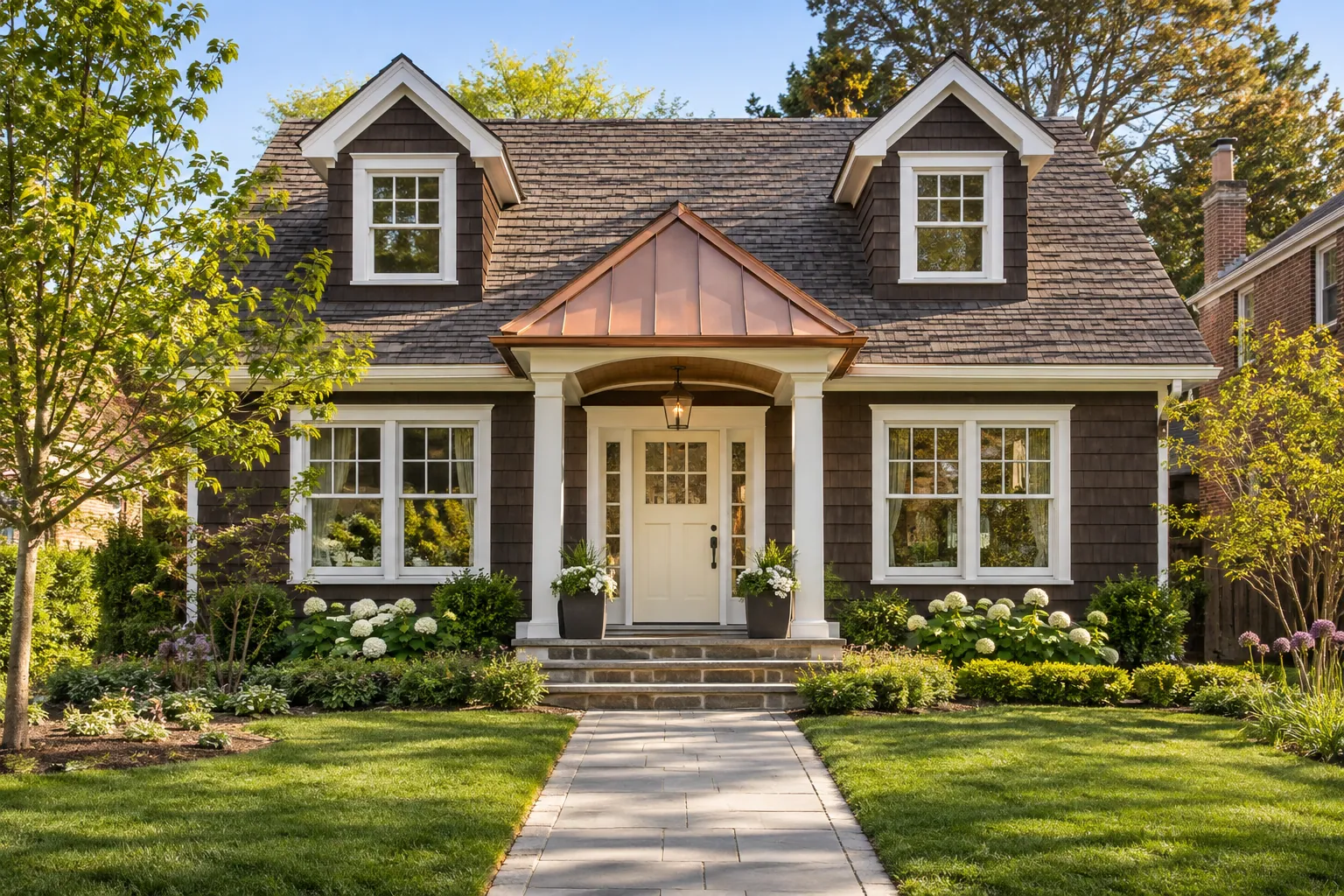 Residential siding replacement in Oakville, Ontario.