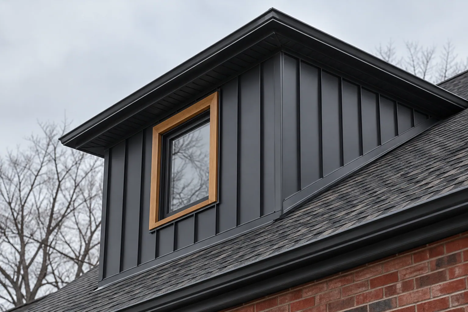 Exterior cladding updates in Oakville, Ontario.