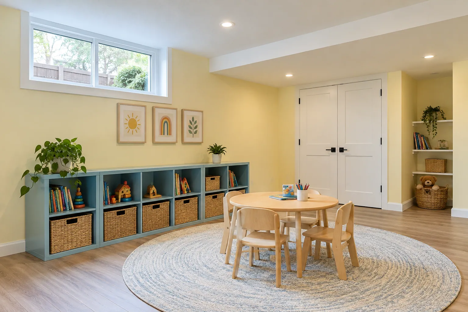 Basement finishing and interior updates in Stoney Creek, Ontario.
