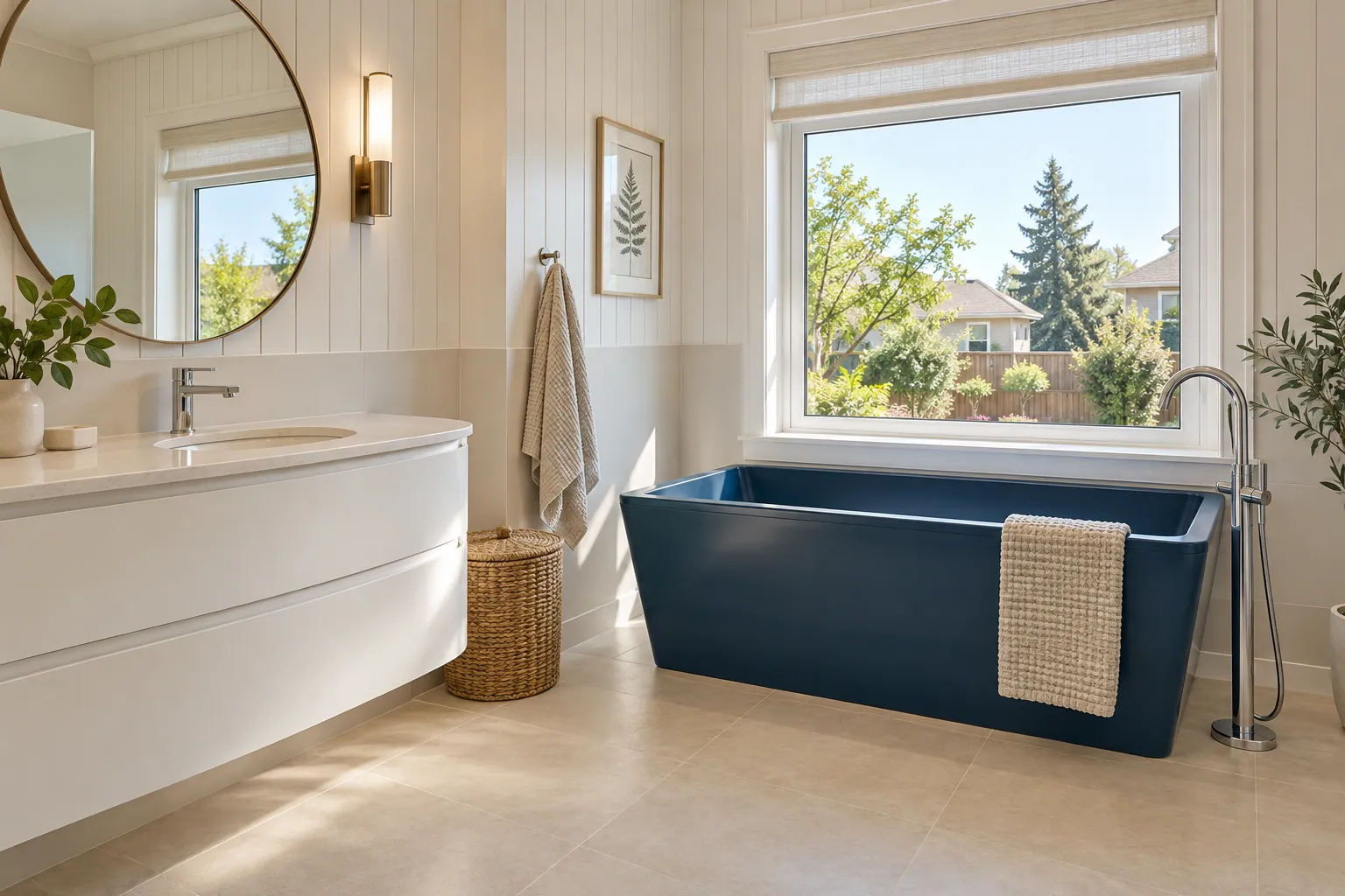 Bathroom remodeling project in Stoney Creek, Ontario.