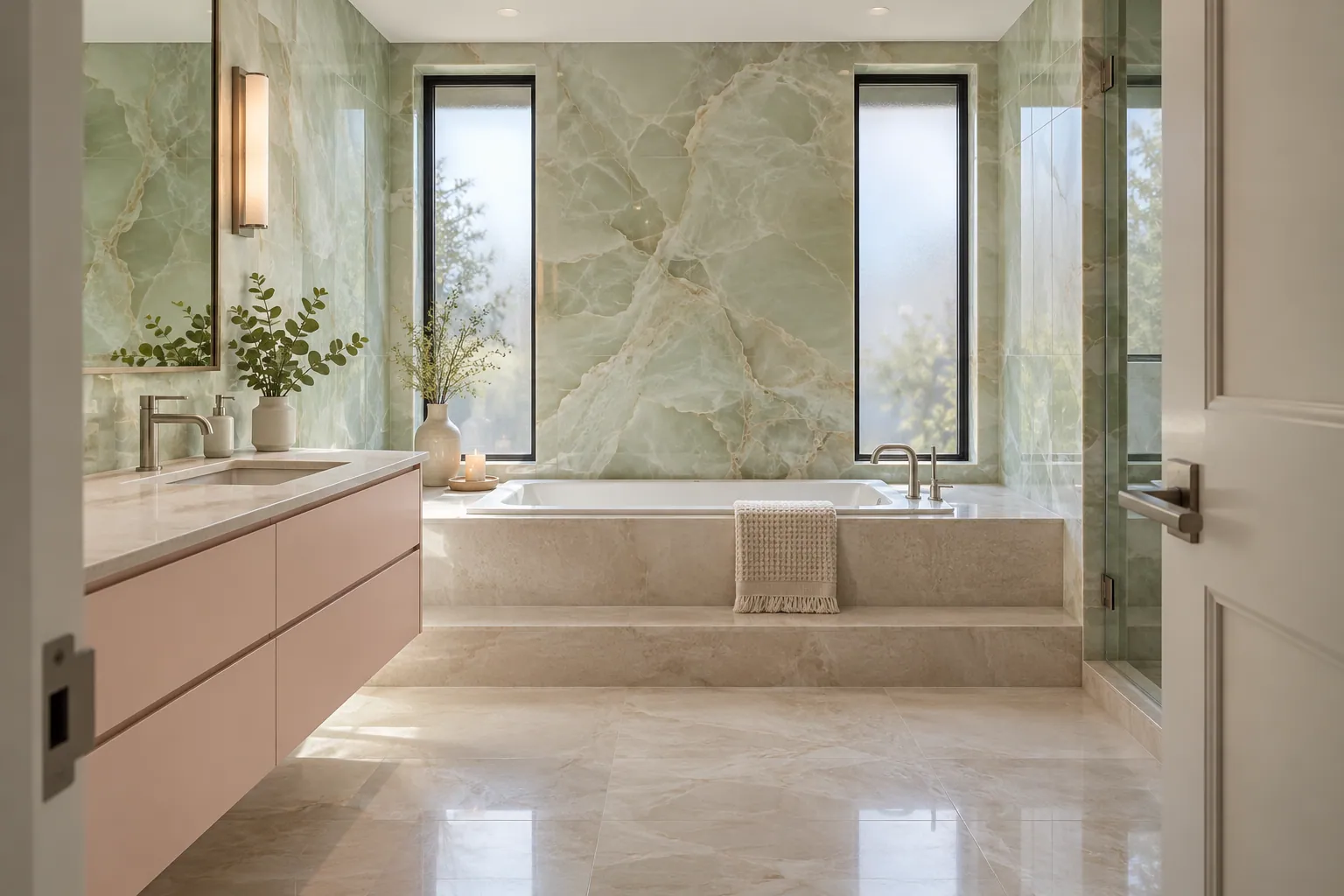 Bathroom remodeling work in Stoney Creek, Ontario.