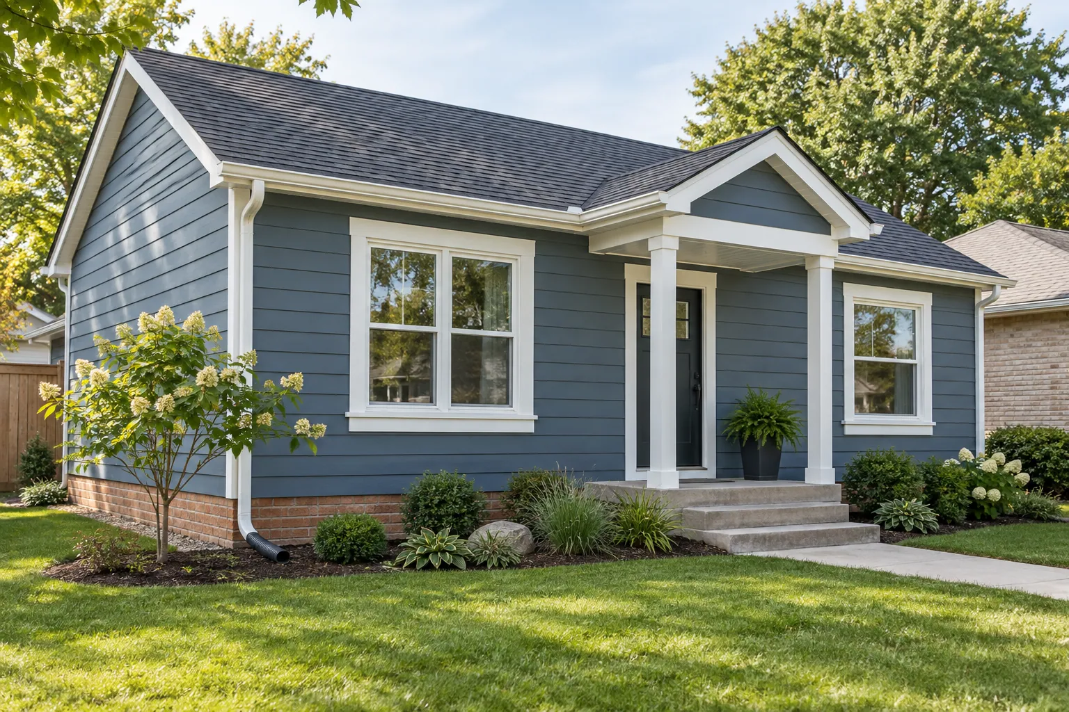 Siding installation project in Stoney Creek, Ontario.