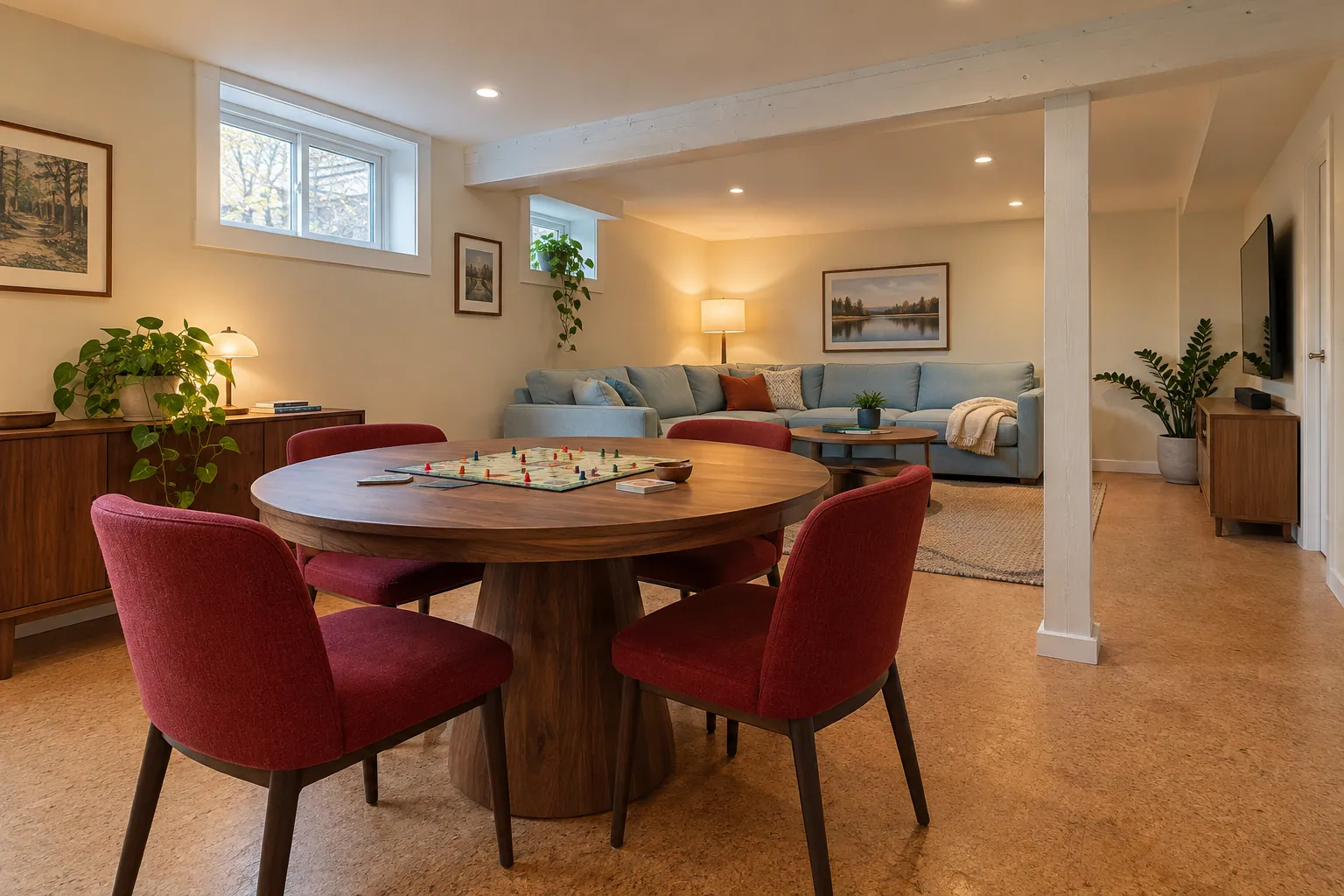 Basement finishing and interior updates in Toronto, Ontario.