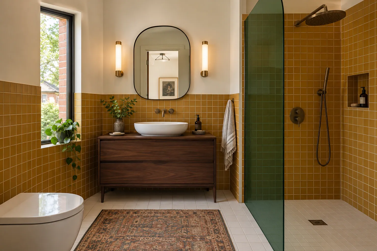 Residential bath renovation in Toronto, Ontario.