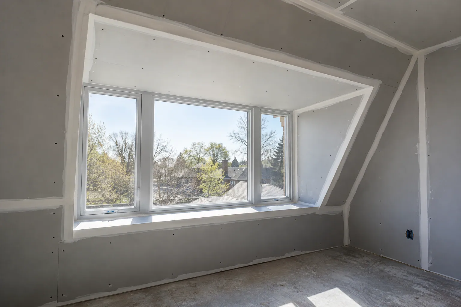 Drywall repair and finishing in Toronto, Ontario.