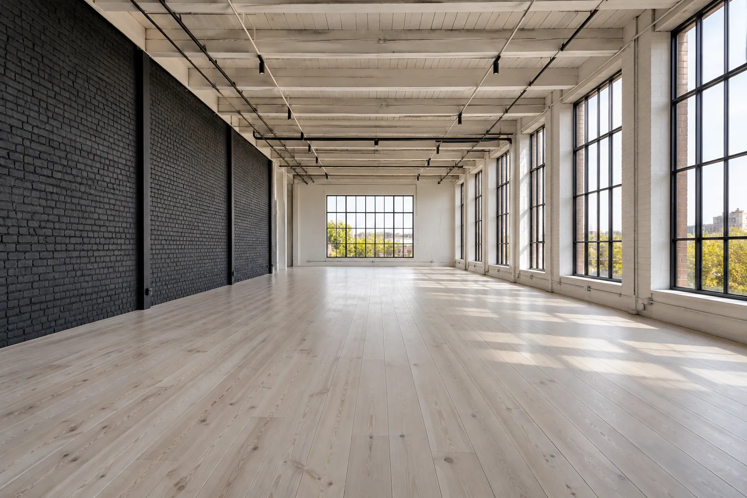 Residential flooring installation in Toronto, Ontario.
