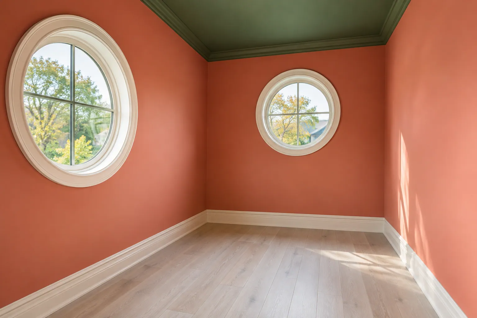 Interior painting and finish work in Toronto, Ontario.