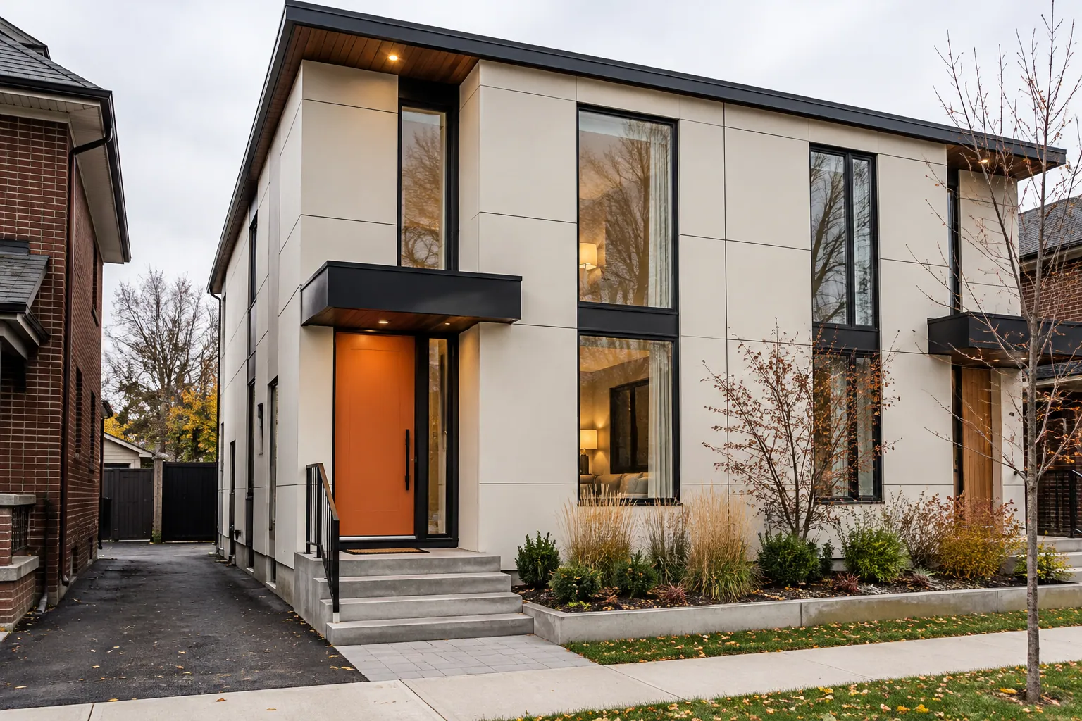 Residential siding replacement in Toronto, Ontario.